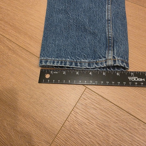 Everlane Curvy 90s Cheeky Straight Jean Northridge Blue Organic Cotton 28 Reg - Picture 10 of 13